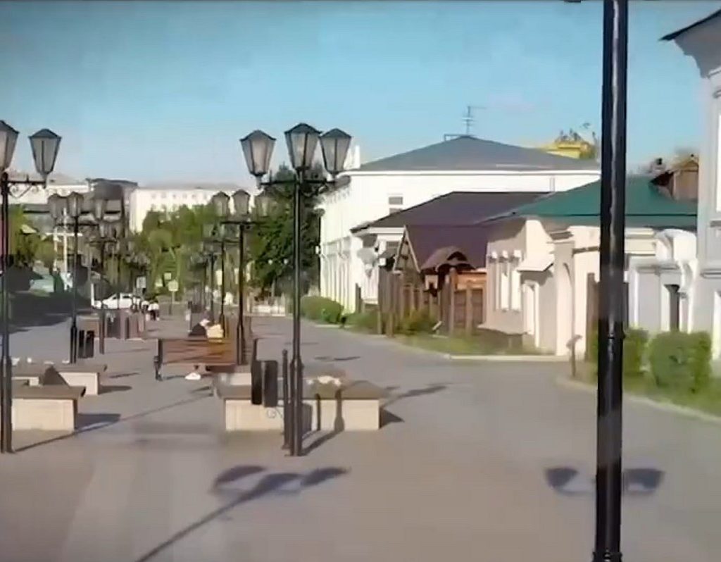 Улочки города У-У