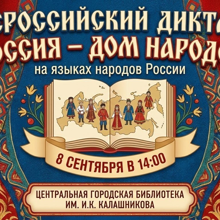 Всероссийский диктант «Россия — дом народов»
